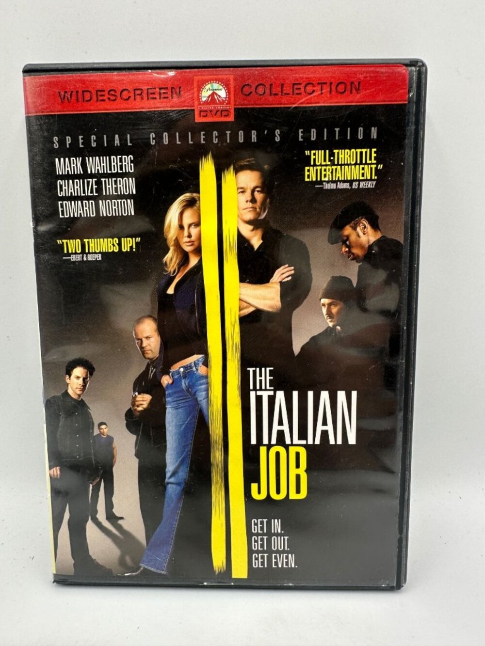 The Italian Job DVD Special Collectors 2003 PG13 Mark Wahlberg Charlize Theron